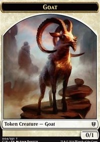 Goat // Thopter Double-sided Token